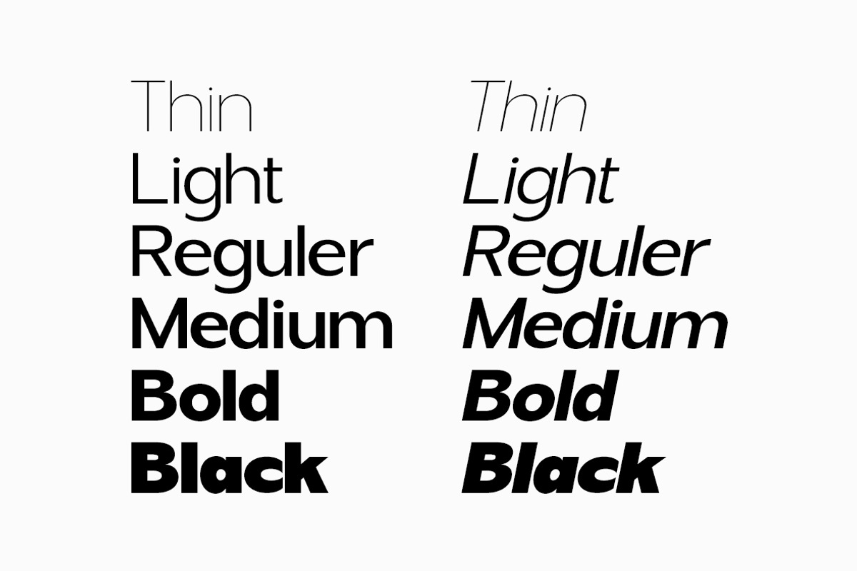 VERSATILE | Geometric Family, a Sans Serif Font by InkwellTypeCo (Photo 13 of 19)