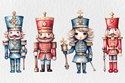 Christmas Nutcracker PNG Clipart, an Illustration by Moon Studio (Thumbnail 5 of 13)