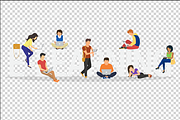 E-learning concept illustration, an Education Illustration by Julia Tim (Thumbnail 2 of 3)