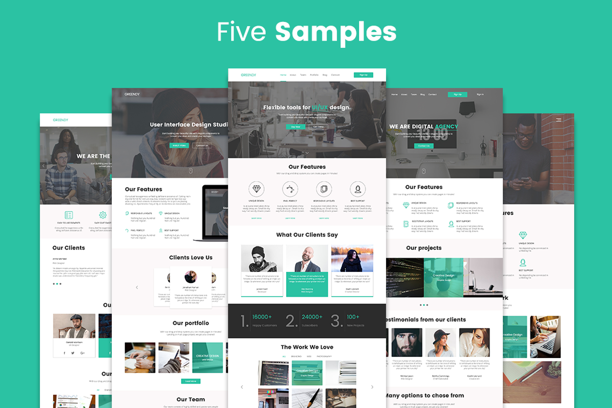 Greenup UI Kit, an UI Kit Template by Milos Knezevic (Photo 3 of 15)