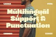 Chunko Bold - Sans Serif Font, a Sans Serif Font by Zarma Type (Thumbnail 11 of 13)