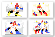 9 American Football Illustration, a Sport Illustration by denayunebgt (Thumbnail 3 of 3)