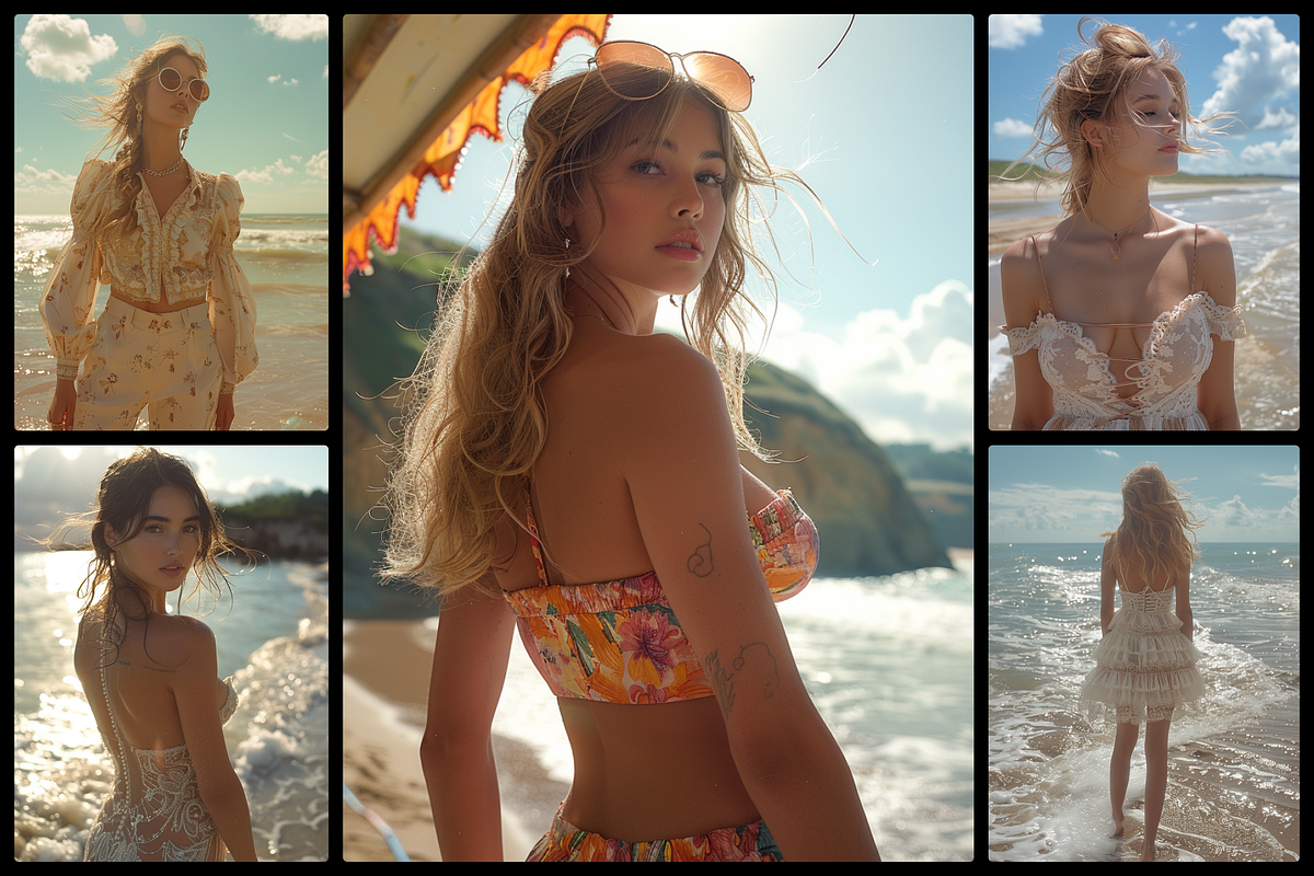 Summer Beach - Midjourney Promptbook, a Beauty & Fashion Photo by Digital Blood (Photo 9 of 14)