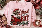 Retro Skeleton Christmas Png Bundle, an Object Graphic by Daisy Design (Thumbnail 18 of 22)