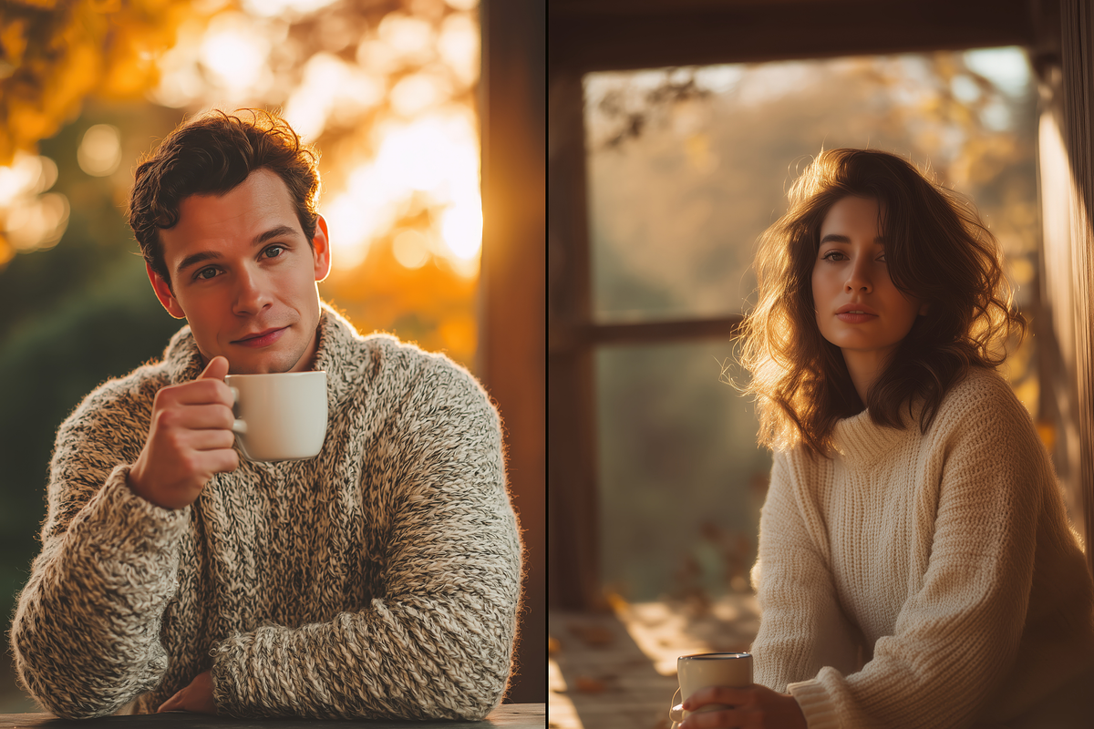 Cozy Autumn Stock Photo Bundle, a Person Photo by Serenefeeling (Photo 6 of 26)