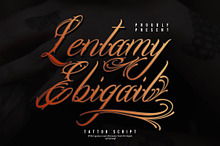 Lentamy Ebigail | Tattoo Script