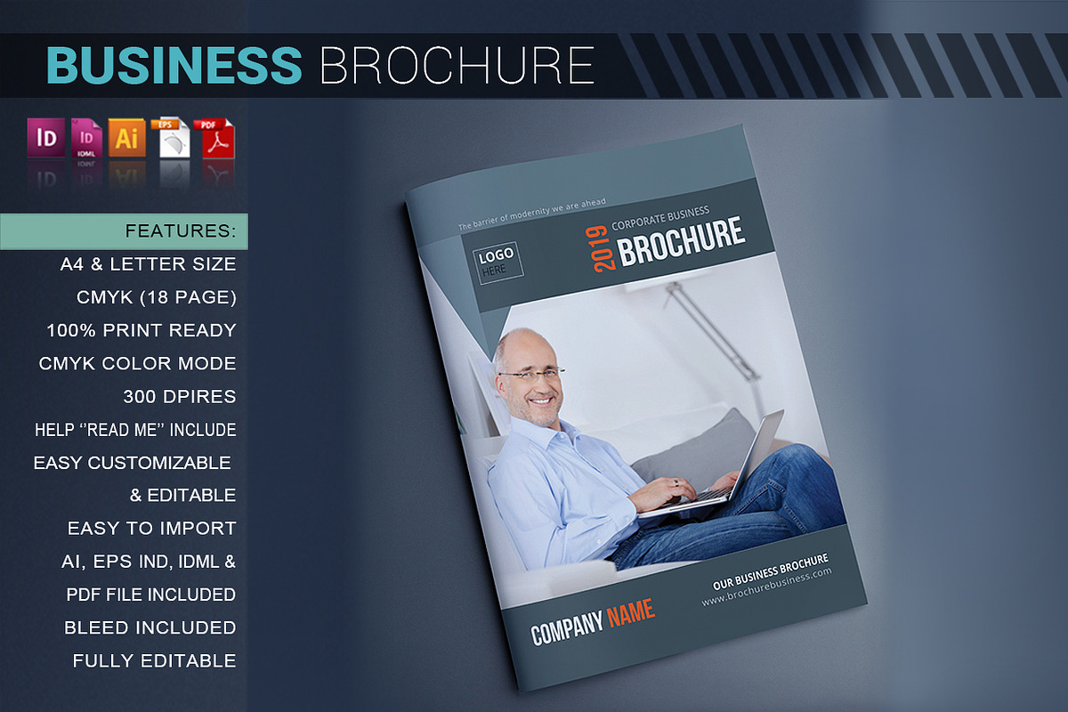 Corporate Brochure, a Brochure Template by artico (Photo 1 of 4)