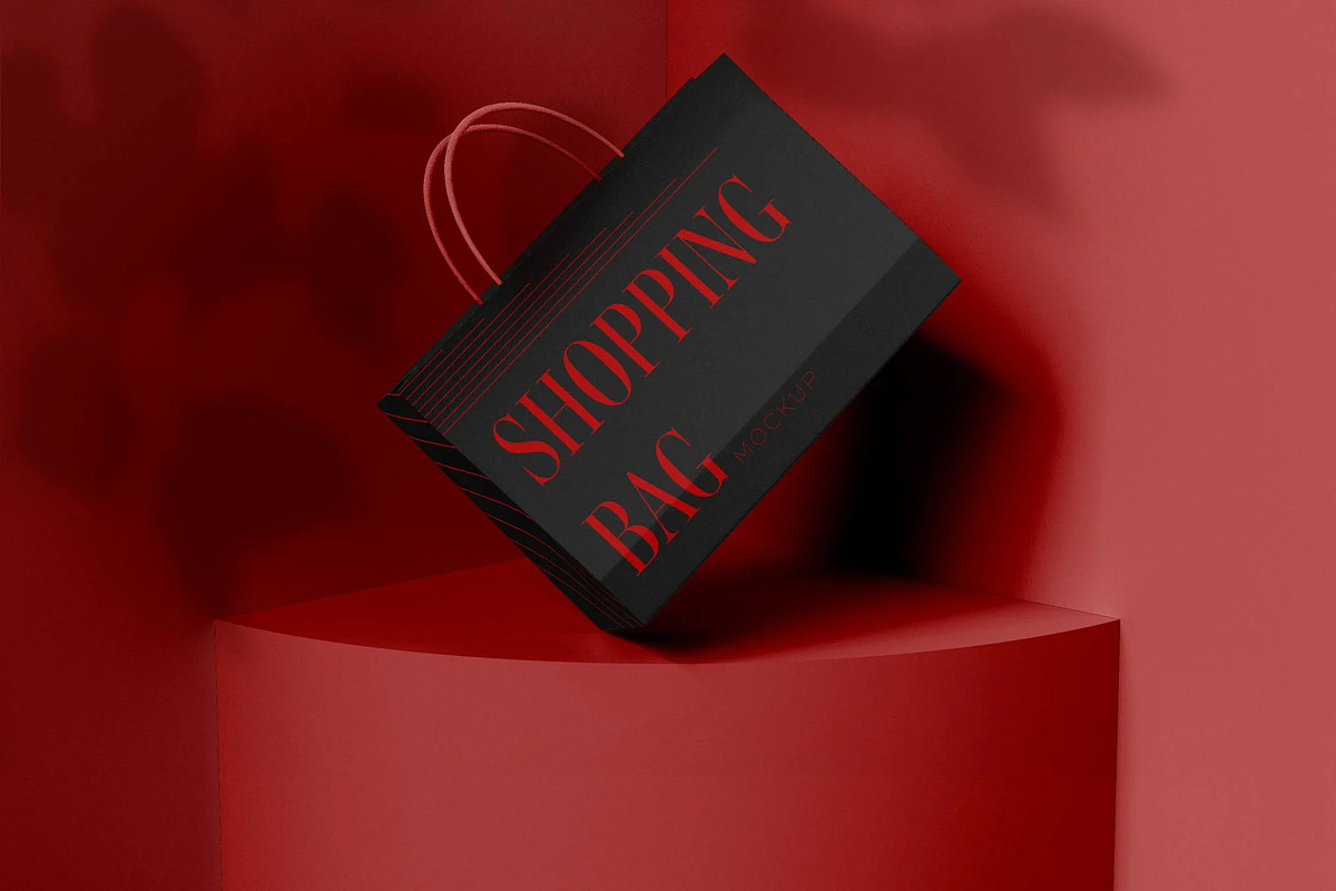 Shopping Bag Mockup, a Packaging Mockup by skybluecreative (Photo 2 of 2)