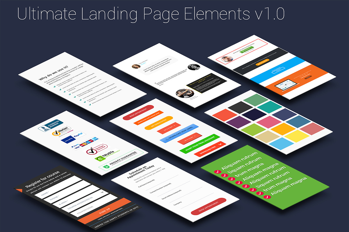 Landing Pages Bundle Pack, a Templates & Theme by Apexure Designs (Photo 2 of 5)