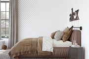 TEENAGER's ROOM Wall&Frame Mockup, a Poster Template by MyHomeMockups (Thumbnail 2 of 12)