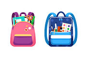 School backpacks and bags set, an Education Illustration by Good Studio (Thumbnail 3 of 7)