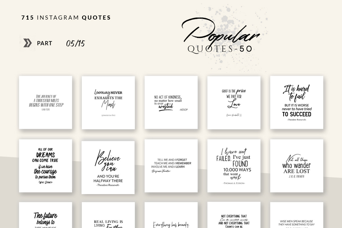 Instagram Social Media Quotes CANVA, a Social Media Template by Eviory (Photo 18 of 55)
