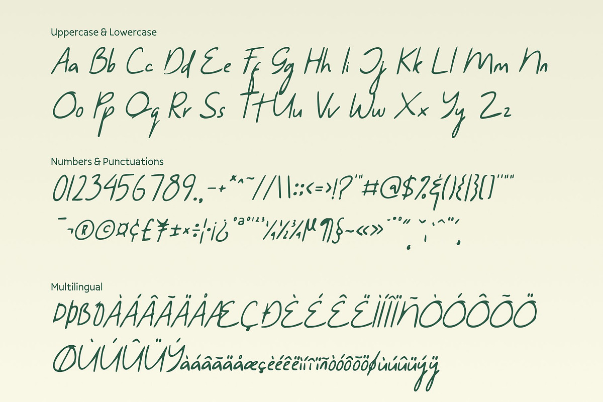 CS Michigan Drawn, a Handwritten Font by Craft Supply Co. (Photo 8 of 8)