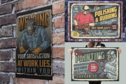 50 Handymen Retro posters, a Brochure Template by DGIM studio (Thumbnail 7 of 7)