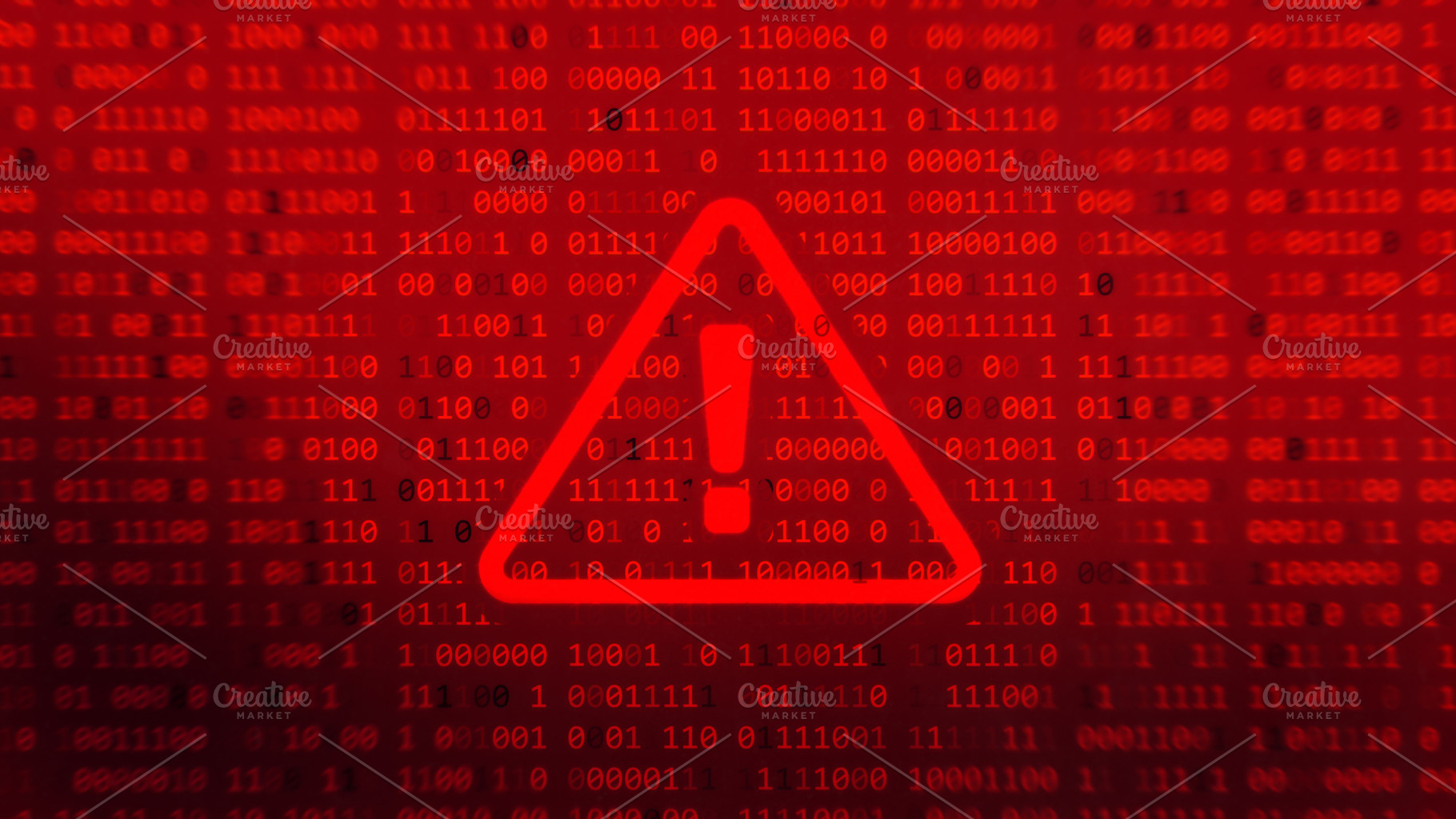 Warning sign data unlocking hackers., a Technology Photo by Zama Studio