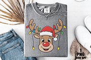 Merry Christmas Reindeer PNG, an Illustration by Daily.Designs (Thumbnail 7 of 10)