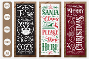 Mega Christmas Farmhouse Bundle, an Object Graphic by GraphicPicker (Thumbnail 6 of 13)