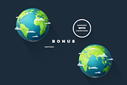 Planet Earth infographic, a Work Illustration by blauananas (Thumbnail 8 of 8)