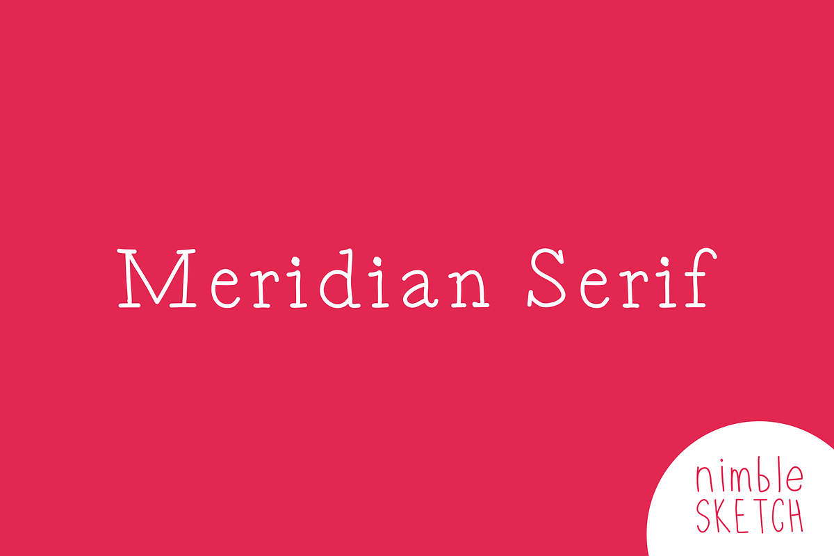 Meridian Serif