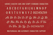 Grunce Coasten Font Duo, a Script Font by Letterhend Studio (Thumbnail 3 of 9)