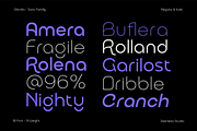 Glorida, a Sans Serif Font by zeenesia (Thumbnail 12 of 16)
