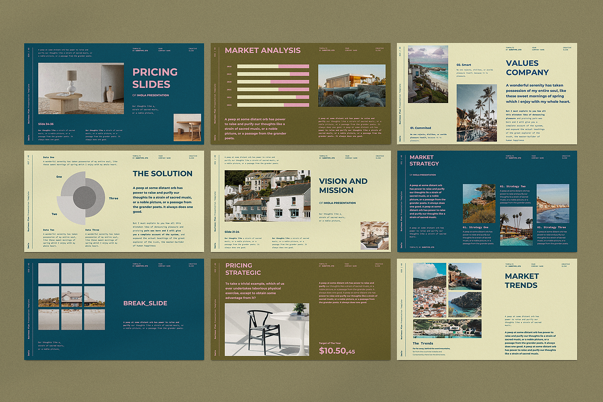 Imola Business Plan - Powerpoint, a Presentation Template by Surotype (Photo 9 of 10)