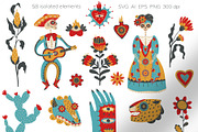 Día de los Muertos, an Animal Illustration by Vector Mystery (Thumbnail 2 of 8)
