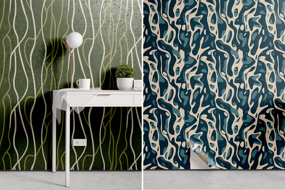 Abstract Seamless Patterns, a Pattern Graphic by Ninterints (Photo 13 of 17)