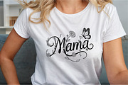 Mothers Day SVG, Mama SVG, Mom PNG, an Illustration by Sublimation Artist (Thumbnail 6 of 9)