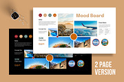 Travel Mood Board Template, a Social Media Template by MightyDesign (Thumbnail 1 of 6)