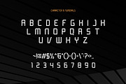 Exoforge Modern Techno Font, a Sans Serif Font by Vadovastd (Thumbnail 2 of 7)