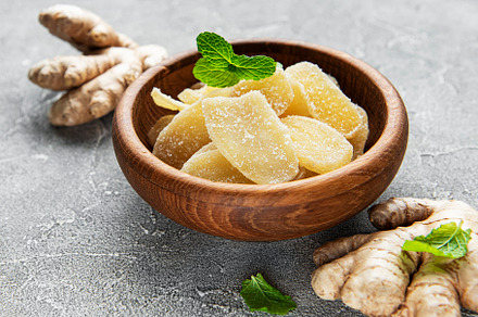 Sweet and spicy candied ginger, a Food & Drink Photo by Olena Rudo