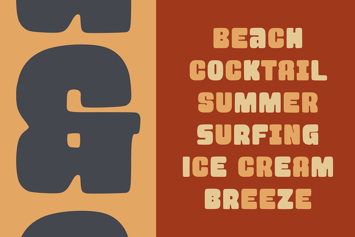 Cletus - Display Font, a Sans Serif Font by MERCI STUDIO (Photo 4 of 8)