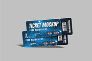 Ticket Mockup, a Print Template by lamorastudio (Thumbnail 10 of 11)