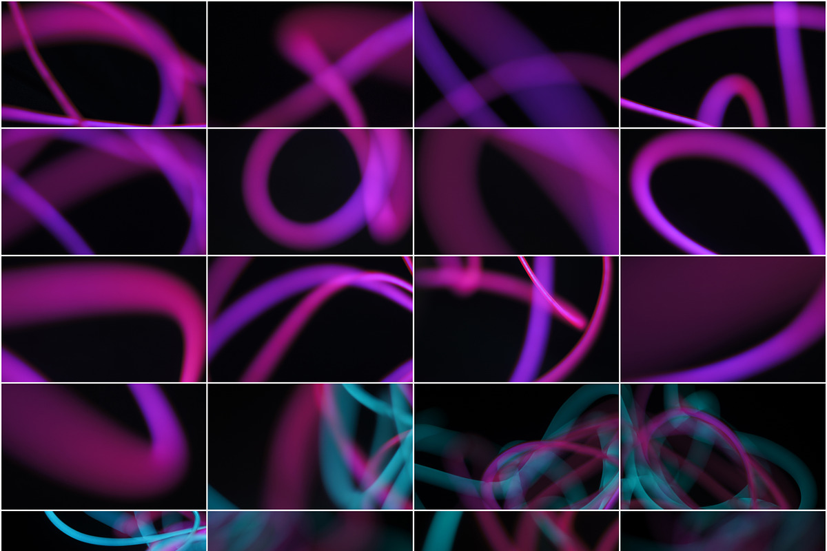 Cyber Neon Overlays, a Brushes & More by PhotoSpirit (Photo 8 of 9)