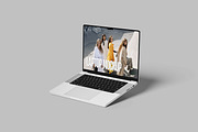 Laptop Mockup, a Wearable Device Mockup by AnasStudio (Thumbnail 4 of 5)