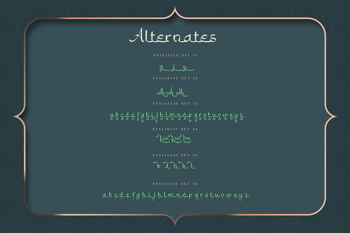 Bahlull Arabic Typeface, a Serif Font by alit design (Photo 6 of 17)