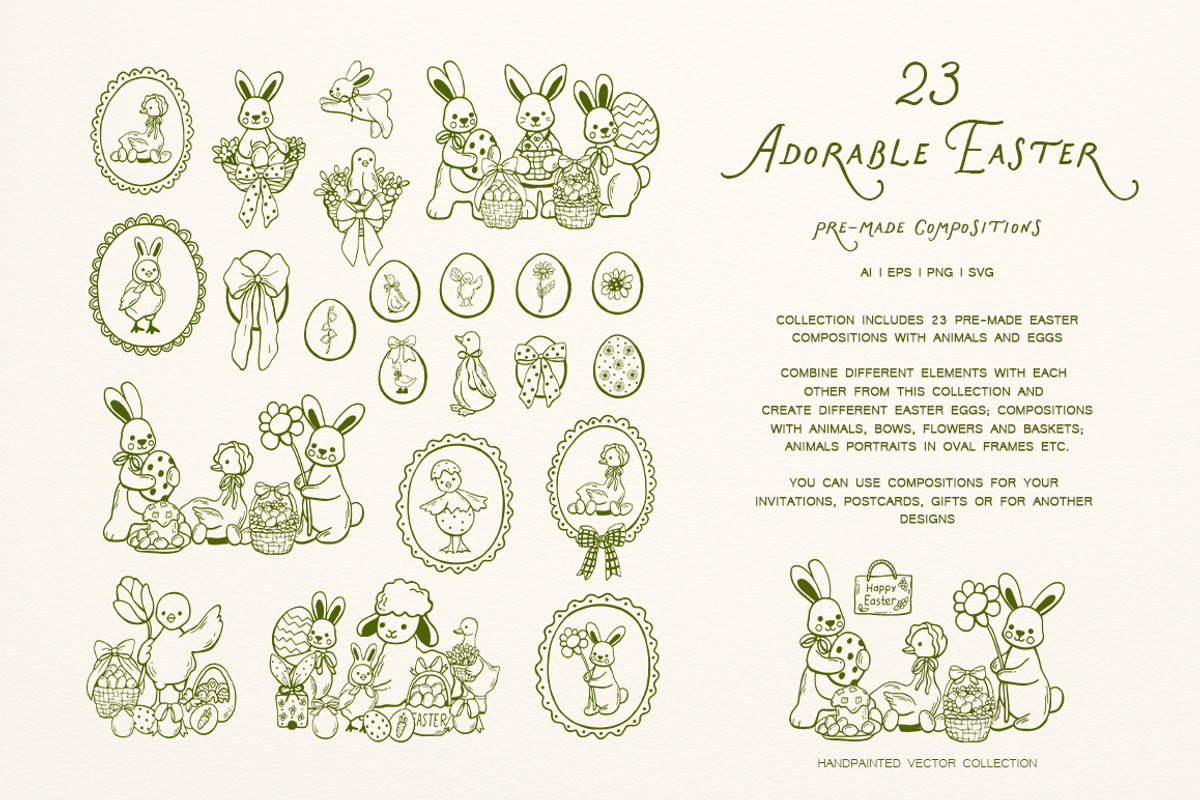 Whimsical Set Cozy Spring, a Seasonal Illustration by ViktoriyaD (Photo 9 of 22)