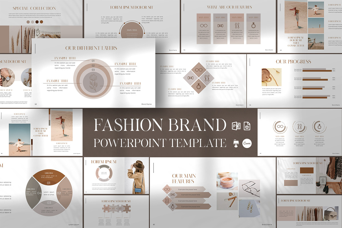 Presentation Template - Fashion, a Presentation Template by Artemis-products (Photo 1 of 5)