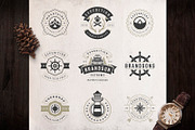 280 Outdoor logos and badges, a Branding & Logo Template by Vasya Kobelev (Thumbnail 28 of 83)