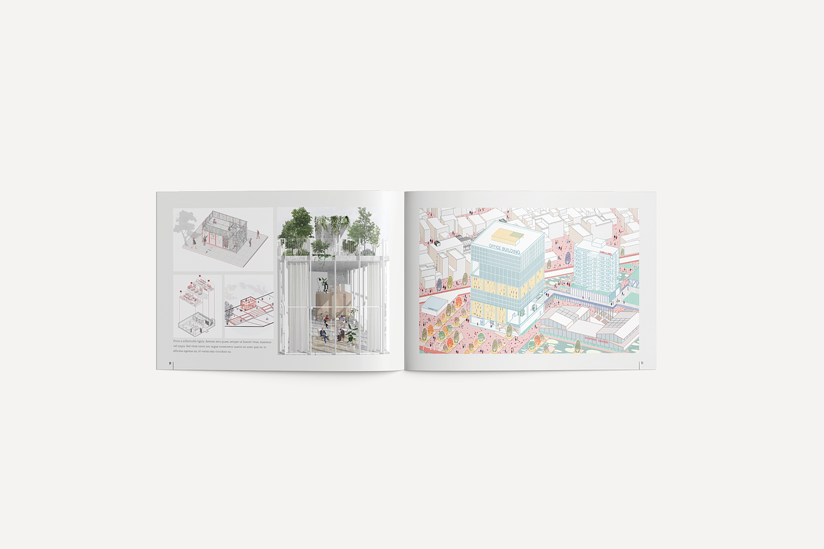 Minimalist Portfolio Template, a Brochure Template by yesitisprintable (Photo 9 of 10)
