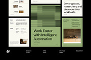 Green Minimal Company Profile, a Brochure Template by Neermana (Thumbnail 1 of 12)