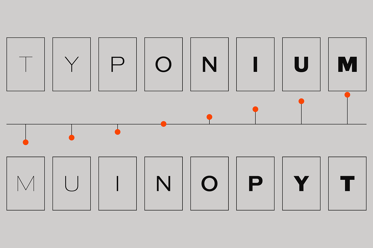Typonium, a Sans Serif Font by Dharma Type (Photo 6 of 10)