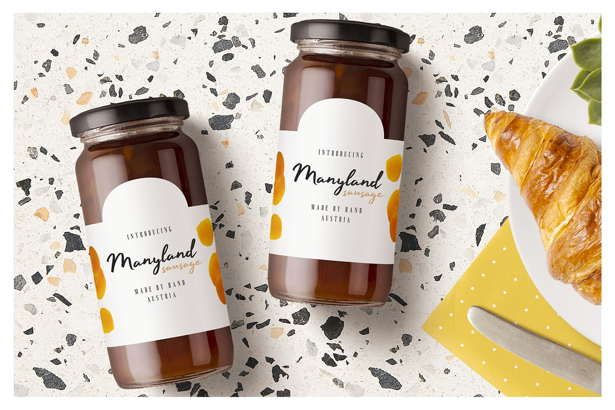 Manyland - Handwritten Font preview 4