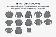 Comfort Colors Long Sleeve Mockups, a Shirt Mockup by GraphicHero (Thumbnail 2 of 9)