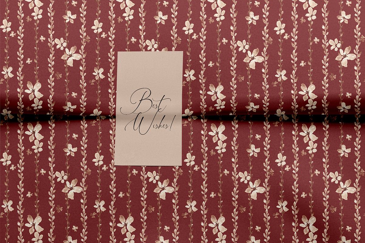 Cute floral seamless pattern, a Pattern Graphic by SirenaArt (Photo 13 of 13)