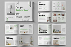 Design Interior Layout, a Brochure Template by ContestDesign