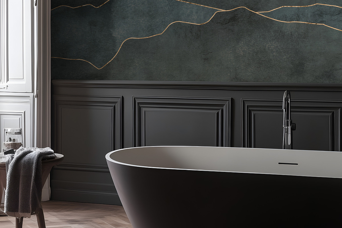 24 Parisian Wallpaper Mockup Bundle, a Household Mockup by Blixa 6 Studios (Photo 18 of 20)