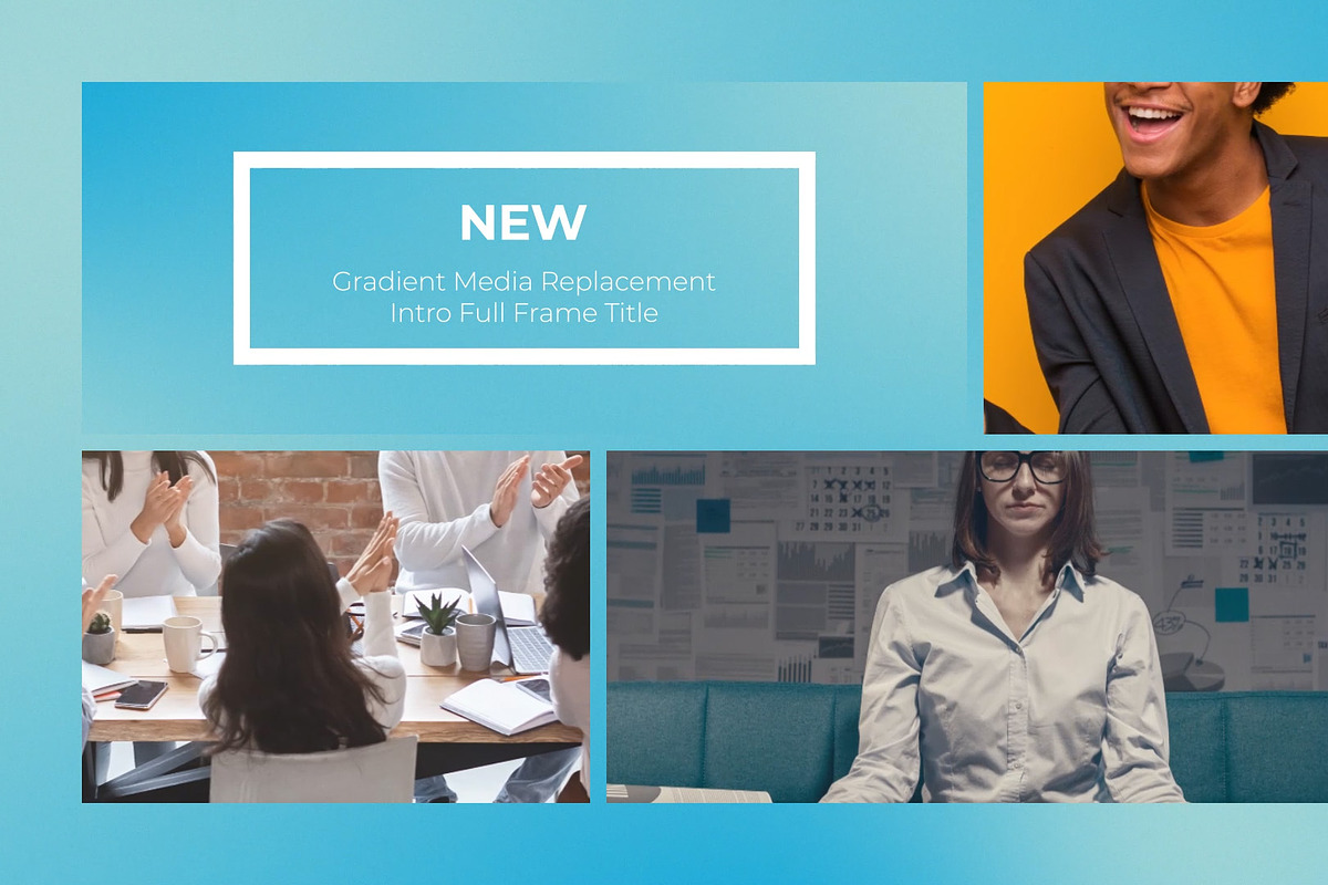 Gradient Corporate Slideshow AEP, a Templates & Theme by Josep Motion (Photo 2 of 2)