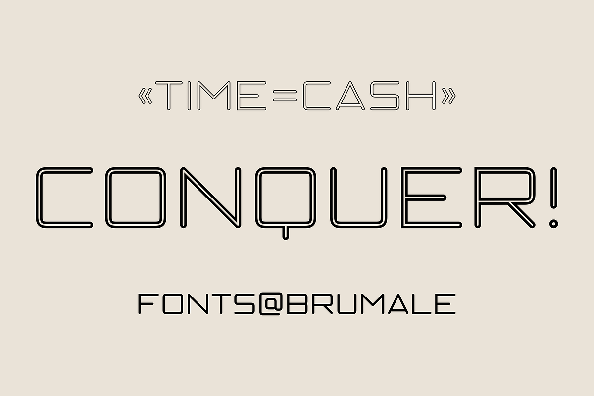 Sagoma – Font Family, a Font by Stefano Giliberti (Photo 7 of 10)